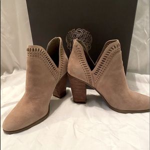 Vince Camuto split shaft ankle bootie